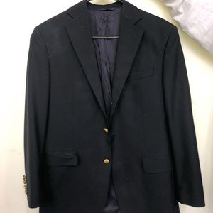 Brooks Brothers Madison Navy Wool Sport Coat